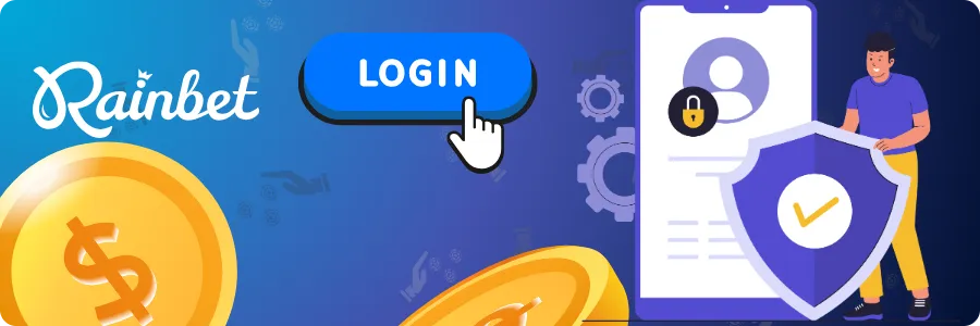 Rainbet Πώς να συνδεθείτε στον λογαριασμό σας
